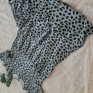 ✨️NEW✨️ Sage Print Dress